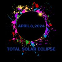 Cool Total Solar Eclipse April 8 2014 Paint Splatter Mug
