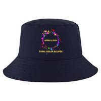 Cool Total Solar Eclipse April 8 2014 Paint Splatter Cool Comfort Performance Bucket Hat