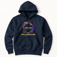 Cool Total Solar Eclipse April 8 2014 Paint Splatter Hoodie