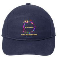 Cool Total Solar Eclipse April 8 2014 Paint Splatter 7-Panel Snapback Hat