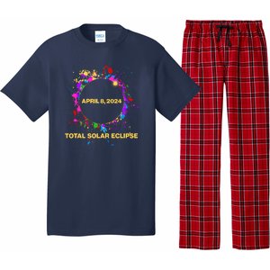 Cool Total Solar Eclipse April 8 2014 Paint Splatter Pajama Set