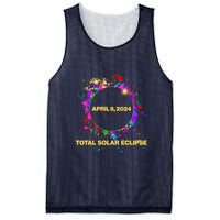 Cool Total Solar Eclipse April 8 2014 Paint Splatter Mesh Reversible Basketball Jersey Tank