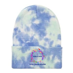 Cool Total Solar Eclipse April 8 2014 Paint Splatter Tie Dye 12in Knit Beanie