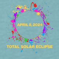 Cool Total Solar Eclipse April 8 2014 Paint Splatter Sueded Cloud Jersey T-Shirt