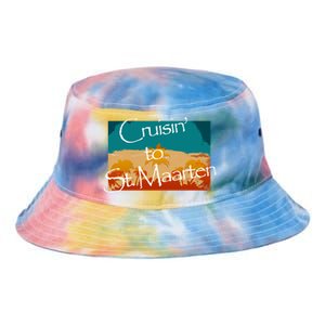 Cruisin To St Maarten Family Cruise Vacation Gift Tie Dye Newport Bucket Hat