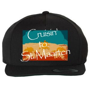 Cruisin To St Maarten Family Cruise Vacation Gift Wool Snapback Cap