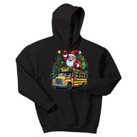 Christmas Tree School Bus Driver Costume Adults Kids Hoodie