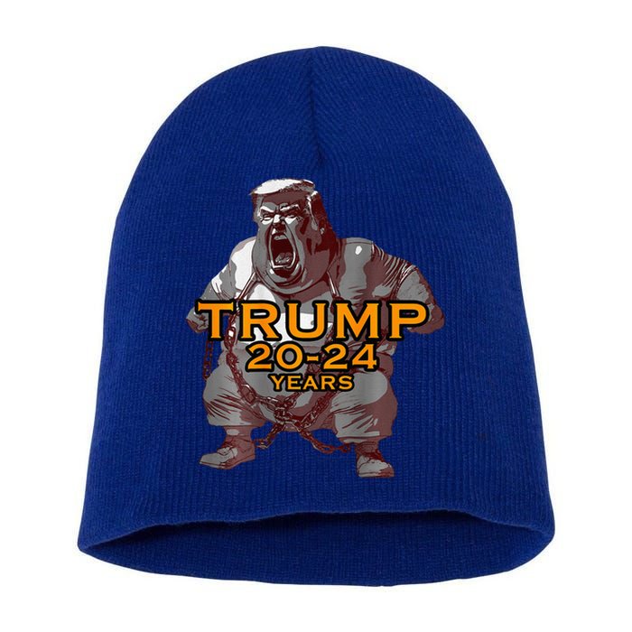 Chunky Trump Screaming In Chains Short Acrylic Beanie