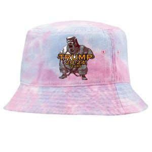 Chunky Trump Screaming In Chains Tie-Dyed Bucket Hat