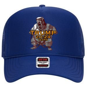 Chunky Trump Screaming In Chains High Crown Mesh Back Trucker Hat