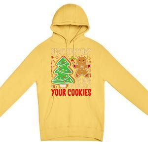 Christmas Tech Support Here To Delete Cookies Xmas Premium Pullover Hoodie