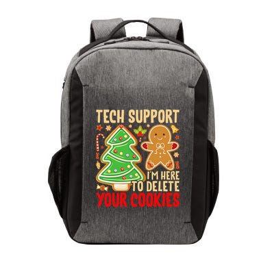 Christmas Tech Support Here To Delete Cookies Xmas Vector Backpack