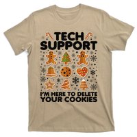 Christmas Tech Support Here To Delete Your Cookies Xmas Cool T-Shirt