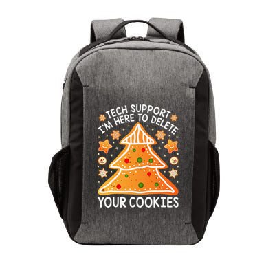 Christmas Tech Support Here To Delete Cookies Xmas Vector Backpack