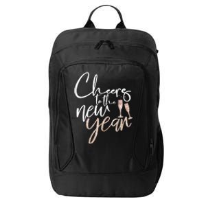 Cheers To The New Year 2025 Champagne New Years Eve Party City Backpack