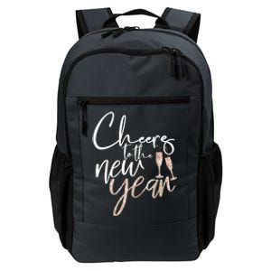 Cheers To The New Year 2025 Champagne New Years Eve Party Daily Commute Backpack