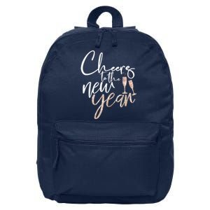 Cheers To The New Year 2025 Champagne New Years Eve Party 16 in Basic Backpack