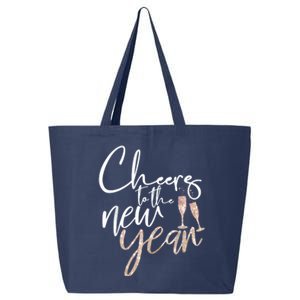 Cheers To The New Year 2025 Champagne New Years Eve Party 25L Jumbo Tote