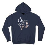 Cheers To The New Year 2025 Champagne New Years Eve Party Tall Hoodie