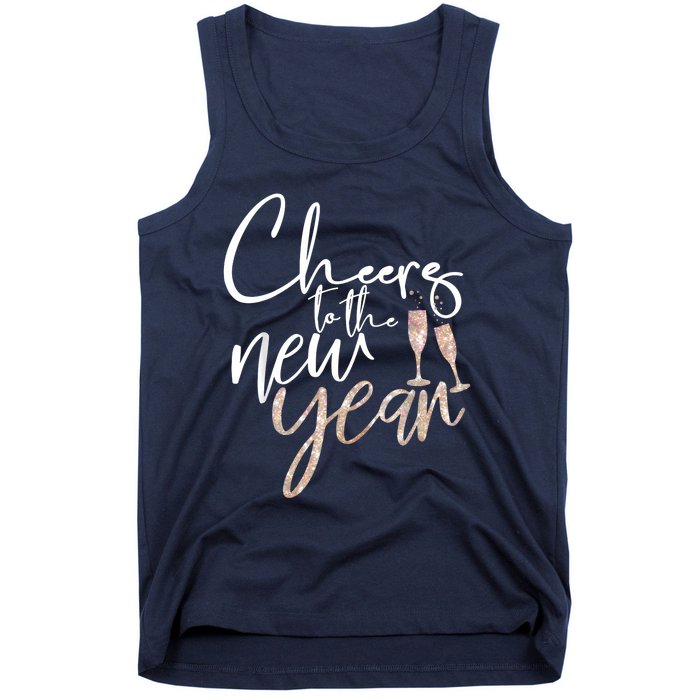 Cheers To The New Year 2025 Champagne New Years Eve Party Tank Top