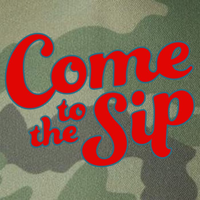 Come To The Sip Red Legacy Tie Dye Trucker Hat