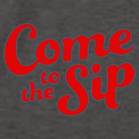 Come To The Sip Red Vector Backpack