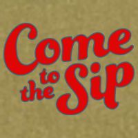 Come To The Sip Red Garment-Dyed Women's Muscle Tee