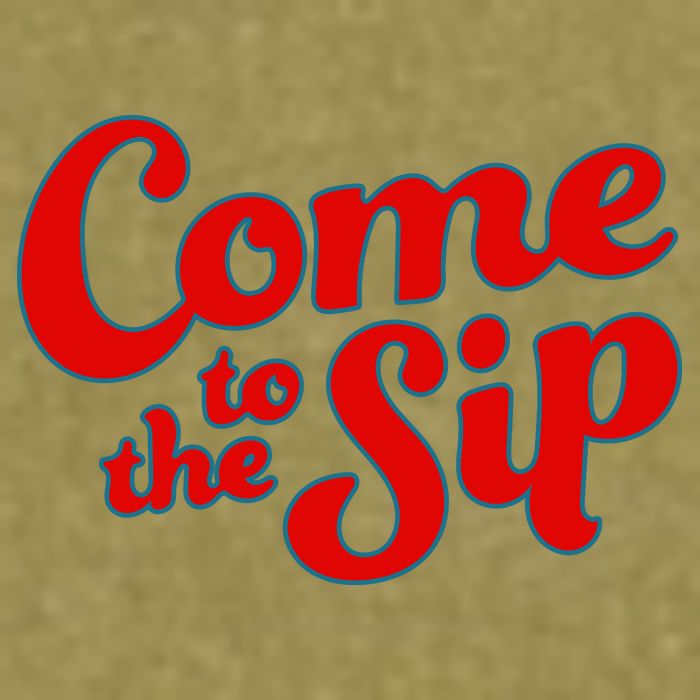 Come To The Sip Red Garment-Dyed Women's Muscle Tee