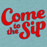 Come To The Sip Red Sueded Cloud Jersey T-Shirt