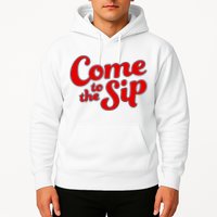 Come To The Sip Red Hoodie