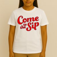 Come To The Sip Red T-Shirt