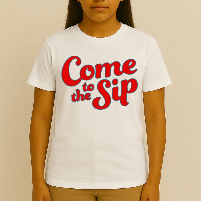 Come To The Sip Red T-Shirt