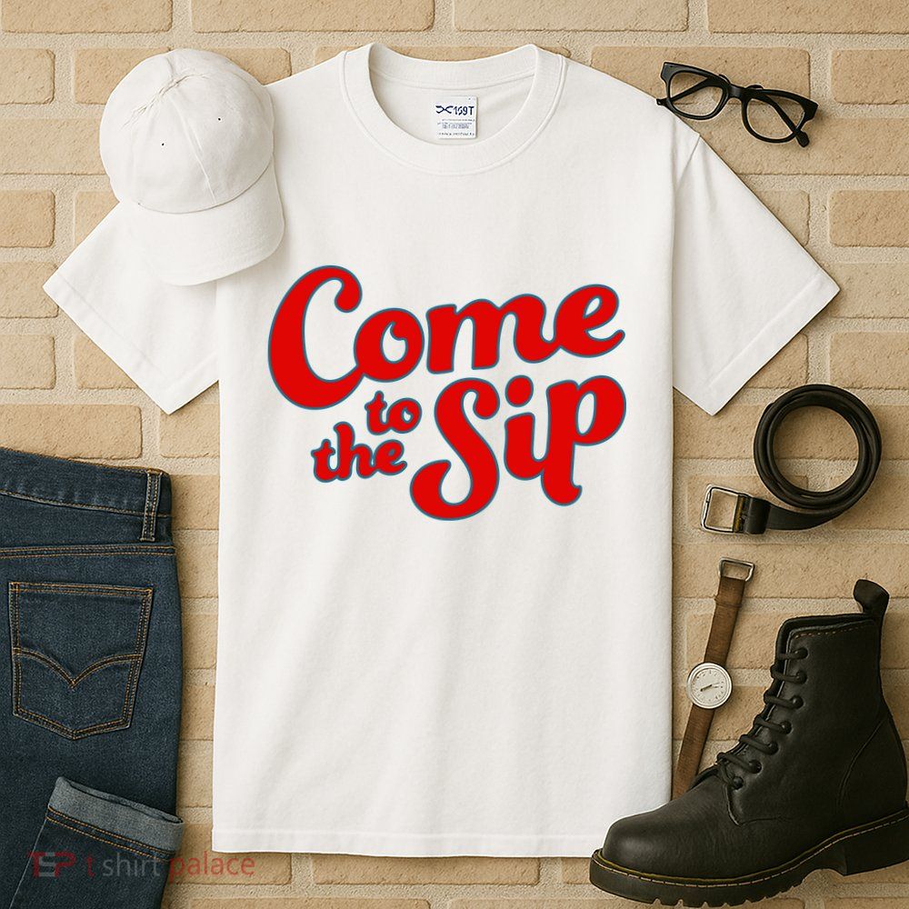 Come To The Sip Red Tall T-Shirt
