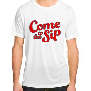 Come To The Sip Red Adult ChromaSoft Performance T-Shirt