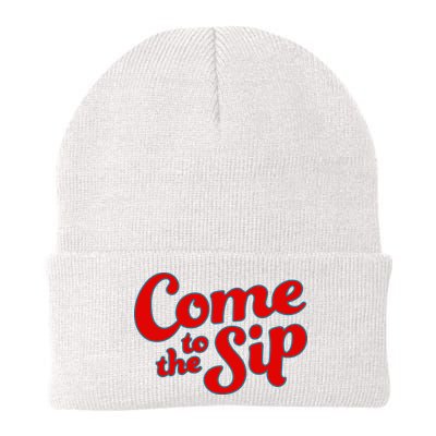 Come To The Sip Red Beanie