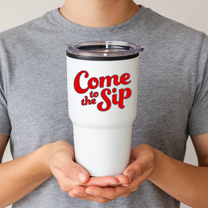 Come To The Sip Red Tumbler