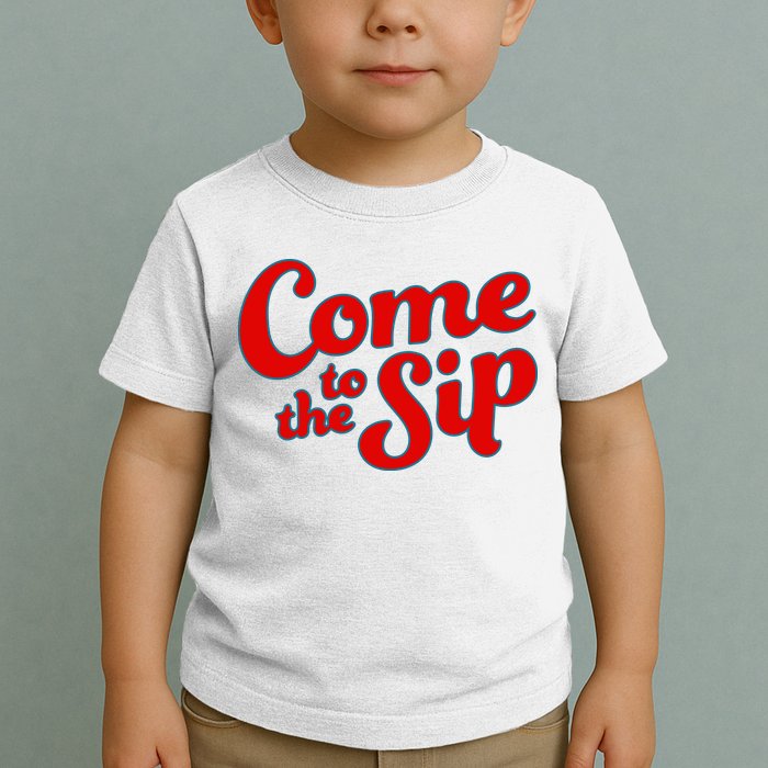 Come To The Sip Red Toddler T-Shirt