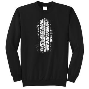 Car Tire Tracks Sweatshirt