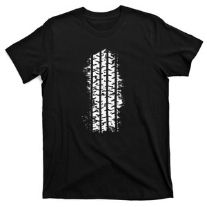 Car Tire Tracks T-Shirt