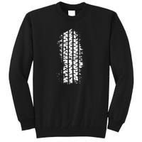 Car Tire Tracks Tall Sweatshirt