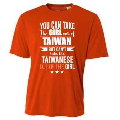 Can Take The Out Of Taiwan Pride Taiwanese Proud Funny Gift Cooling Performance Crew T-Shirt