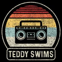 Cassette Tape T.E.D.D.Y Swims 90s Music Retro Sunset Cooling Performance Crew T-Shirt