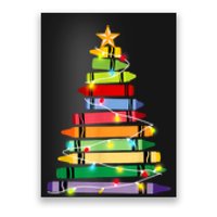 Christmas Tree Teacher Student Xmas Holiday Pajamas Poster