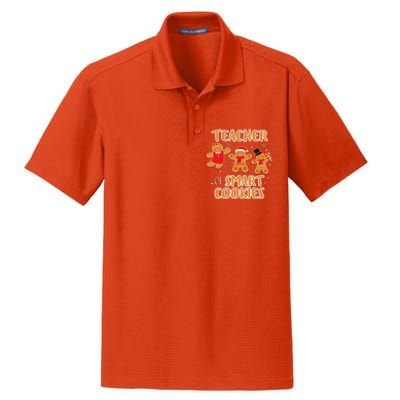 Christmas Teacher Teaching Students Gift Funny Xmas Dry Zone Grid Polo