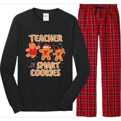 Christmas Teacher Teaching Students Gift Funny Xmas Long Sleeve Pajama Set