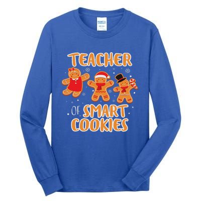 Christmas Teacher Teaching Students Gift Funny Xmas Tall Long Sleeve T-Shirt