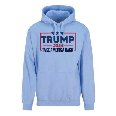 Cool Trump Take America Back 2024 Unisex Surf Hoodie