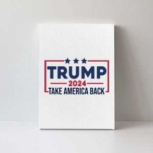 Cool Trump Take America Back 2024 Canvas