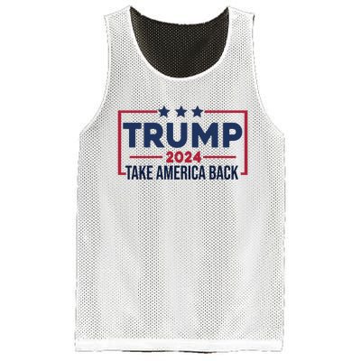 Cool Trump Take America Back 2024 Mesh Reversible Basketball Jersey Tank