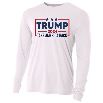 Cool Trump Take America Back 2024 Cooling Performance Long Sleeve Crew